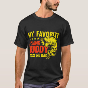 Camiseta Meu Amigo De Pesca Favorito Me Chama De Pai