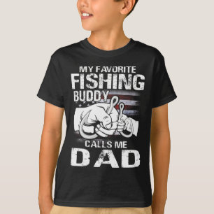 Camiseta Meu Amigo de Pesca Favorito Me Chama de Pai