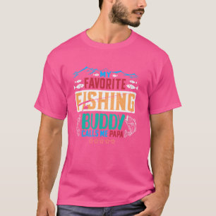 Camiseta Meu Amigo De Pesca Favorito Me Chama De Peixe Engr