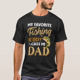 Camiseta Meu Amigo De Pesca Favorito Me Chama De Peixe Pai