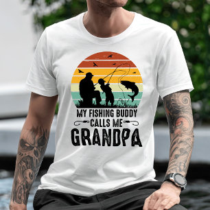 Camiseta Meu Amigo De Pesca Me Chama Avô