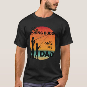 Camiseta Meu amigo de pesca me chama de pesca de diversão d
