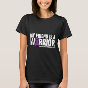 Camiseta Meu Amigo É Um Conhecimento De Câncer de pâncreas