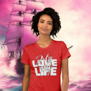 Camiseta Meu Amor Minha Vida