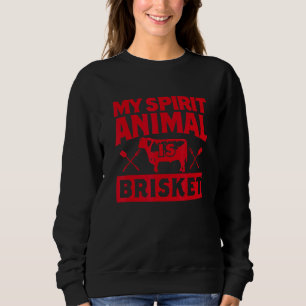 Camiseta Meu Animal Espírito É Carne Fumante De Churrasco