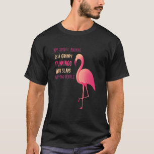 Camiseta Meu Animal Espírito É Um Desenho Brilhante De Flam