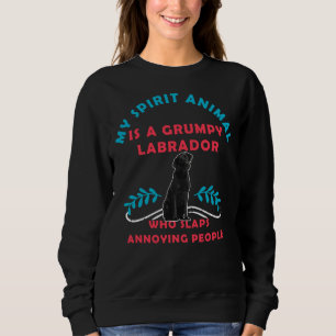 Camiseta Meu Animal Espírito É Um Labrador Engraçado