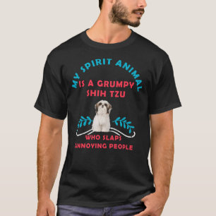 Camiseta Meu Animal Espírito É Um Shuh Tzu Engraçado
