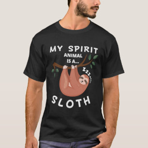 Camiseta Meu Animal Espírito É Um Slot De Dormir Perto
