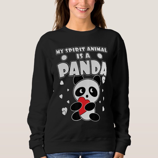 Camiseta Meu Animal Espírito É Um Urso De Panda (Frente)