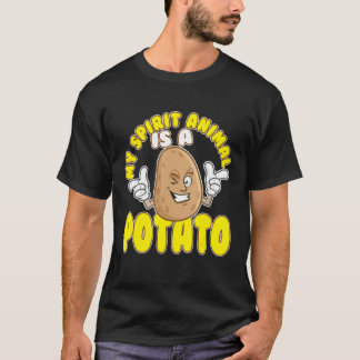 Camiseta Meu Animal Espírito É Uma Batata