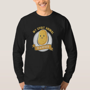 Camiseta Meu Animal Espírito É Uma Comida De Batata.