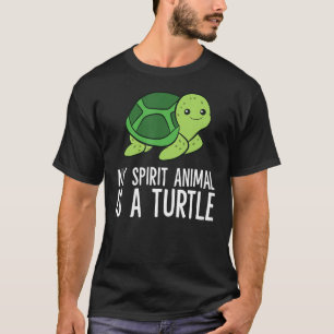 Camiseta Meu Animal Espírito É Uma Tartaruga De Amor