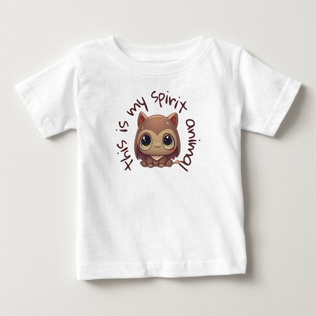 Camiseta Meu animal espiritual (Frente)