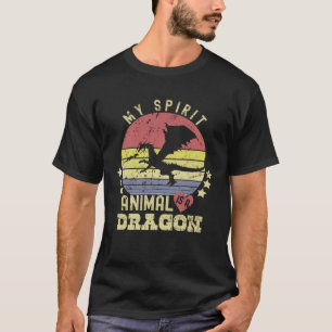 Camiseta Meu animal espiritual é um Dragão