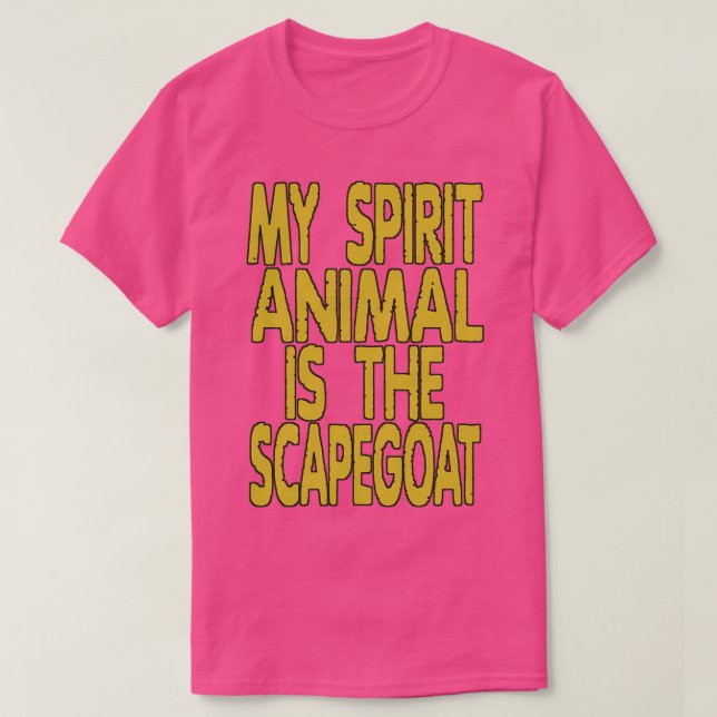 CAMISETA MEU ANIMAL ESPIRITUOSO É UM ESPAPEGOATO  (Frente do Design)