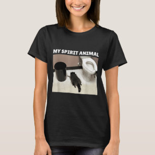 Camiseta Meu Animal Srit Guaxinim Panda Lixo Bêbado No Ba