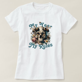 Camiseta Meu Ano Meu Regimento Mulher do Power Xmas Ano Per