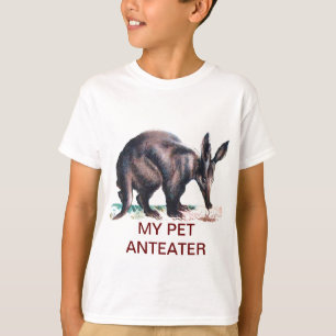 CAMISETA MEU ANTEATER DO ANIMAL DE ESTIMAÇÃO