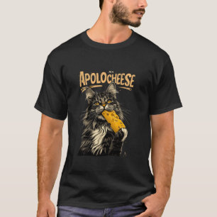 Camiseta Meu Apoloqueijo Pun Kitten Maine Coon Maine Coon C
