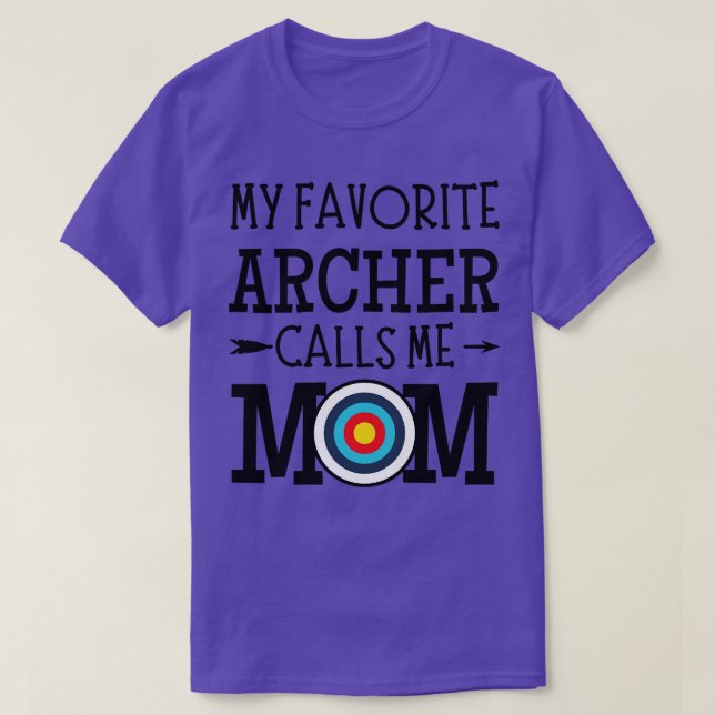Camiseta Meu Arqueiro Favorito Me Chama Mãe (Frente do Design)