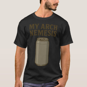 Camiseta Meu Arquinimigo Humor de Detecção de Metal