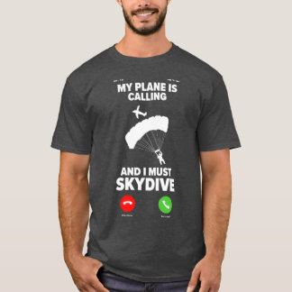Camiseta Meu Avião Está Ligando E Eu Preciso Disparar O Sky