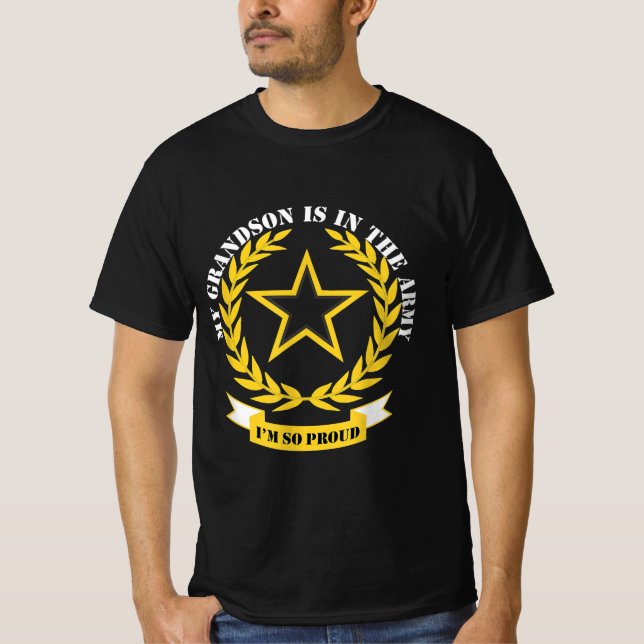 Camiseta Meu Avô Está No Exército (Frente)