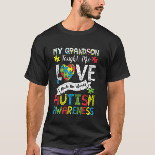 Camiseta Meu Avô Me Ensinou Que Amor Não Precisa De Palavra