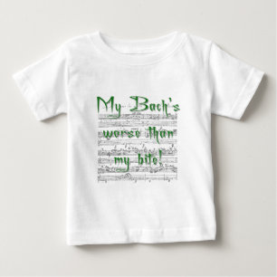 Camiseta Meu Bach mais mau do que minha mordida!
