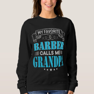 Camiseta Meu Barbeiro Favorito Me Chama Pai Vovô Mãe Mãe