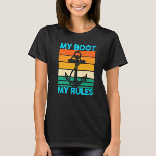 Camiseta Meu Barco de Boot Minhas Regras