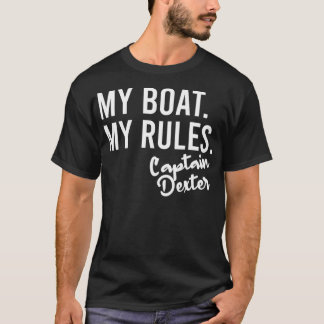 Camiseta Meu Barco Meu Regimento Capitão Deter Personalizou