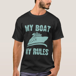 Camiseta Meu Barco Meu Regimento Capitão Yacht Sail Fish B