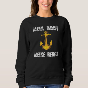 Camiseta Meu Barco Minhas Regras Barco Capitão Navegador
