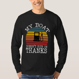 Camiseta Meu barco não funciona em Obrigados