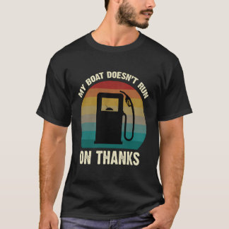Camiseta Meu Barco Não Funciona Em Obrigados Vintage Barco 