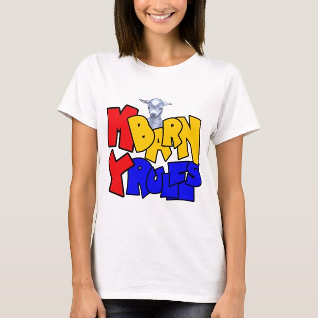 Camiseta Meu Barn Meu Regimento Bebê Cabra (Frente)