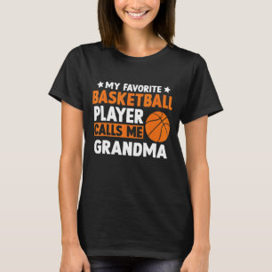 Camiseta Meu Basquete Favorito Me Chama Dia de as mães Gran