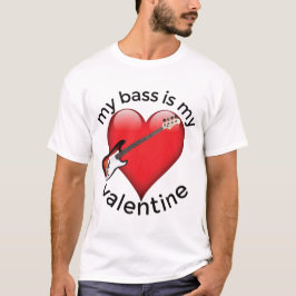 Camiseta Meu Bass é meu Namorados