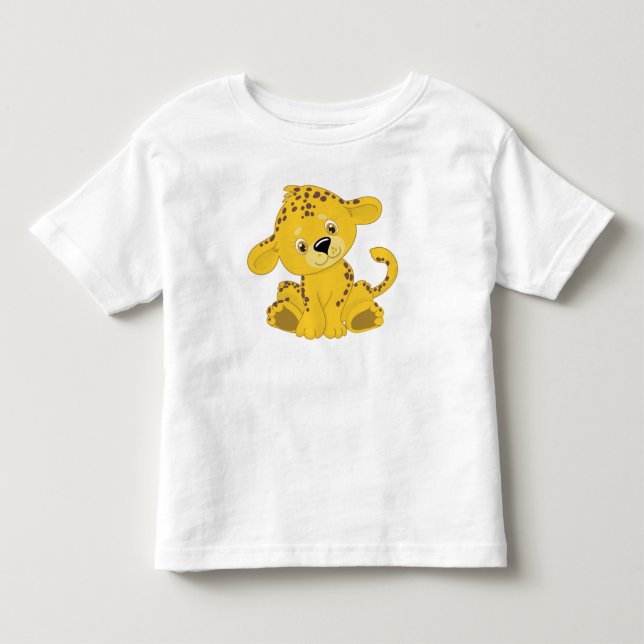 Camiseta Meu Bebê Leopardo (Frente)