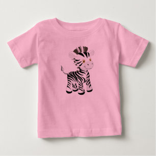 Camiseta Meu Bebê Zebra