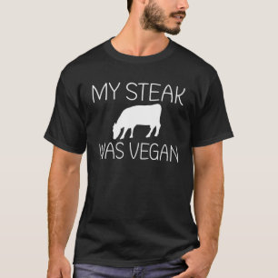 Camiseta Meu Bife Era Vegan CHURRASCO Grill Beef