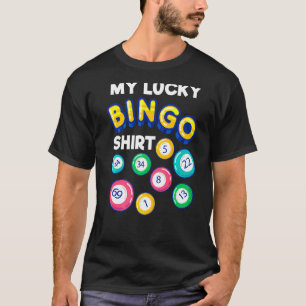 Camiseta Meu Bingo Engraçado Bringo Mulher Vovó