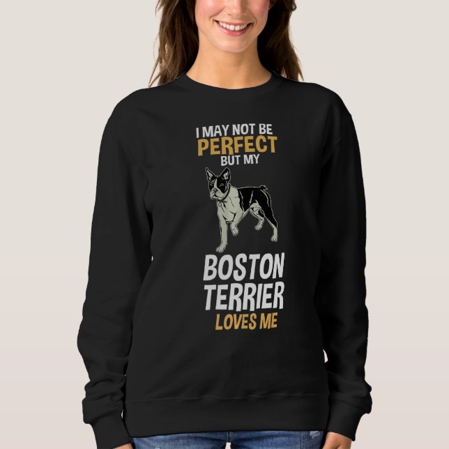 Camiseta Meu Boston Terrier me ama (Frente)