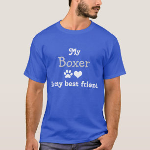 Camiseta Meu Boxer é meu melhor amigo