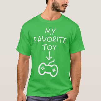 Camiseta Meu brinquedo favorito Controle de Jogos vintage