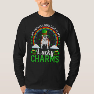 Camiseta Meu Bulldog Inglês é minha Rua de Charmes Sortuda