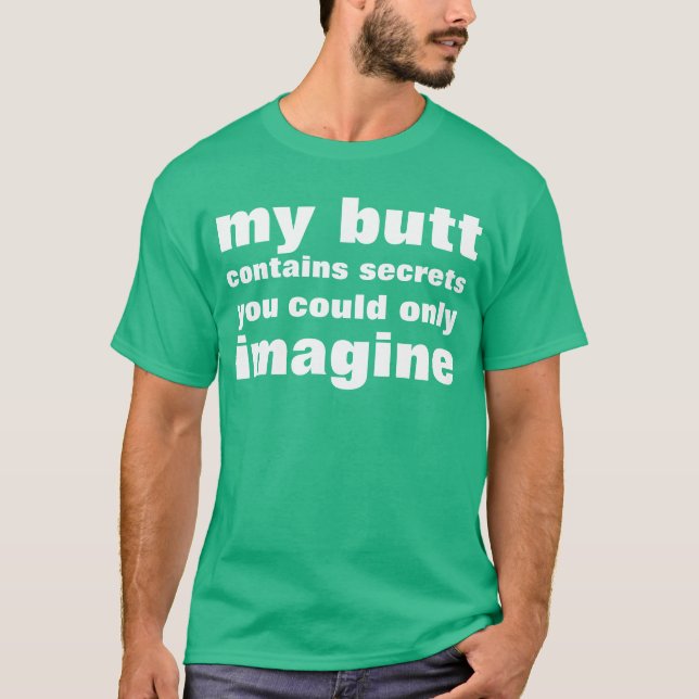 Camiseta meu bumbum (Frente)