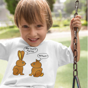 Camiseta Meu Bumbum Dói! O quê?